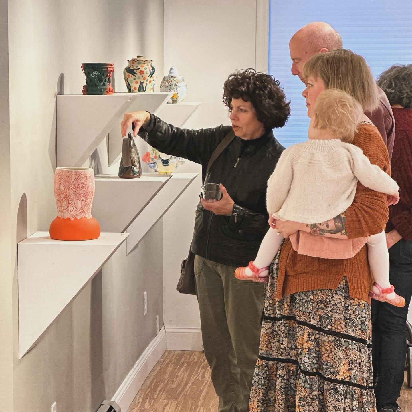 There&rsquo;s only a couple weeks left to see ColorPop! 💥 (juried by @didemmert_pottery ) if you&rsquo;re in need of a break from the gloomy weather, this exhibition is sure to bring some color to your spring 😉. Gallery hours are M-Sat. 10-5. Don&r
