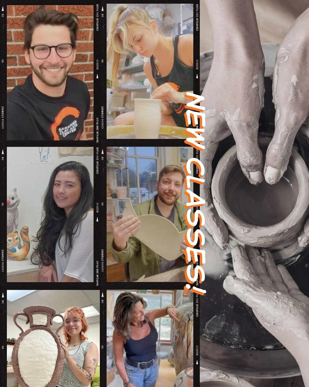 That’s right — the next class session at SCAC is almost here!
Brush up on you wheel throwing skills, dabble in some handbuilding, or get a little mythical with a sculpture class 🦄 
Head over to the link in our bio to save your seat!