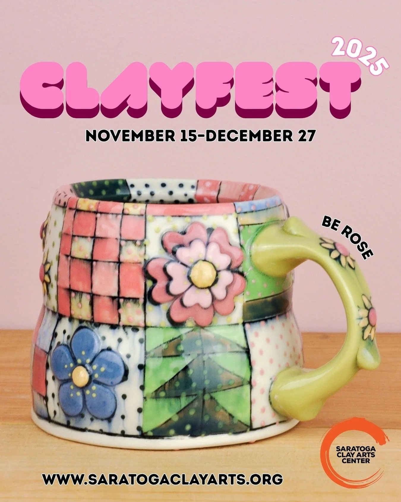 CLAYFEST 2025 is almost here! ❄️

Mark your calendars for November 15 and join us for the opening reception from 5-7pm to get a jumpstart on your holiday shopping! 

Can&rsquo;t make it in person? Everything will be available online at 5pm est on tha