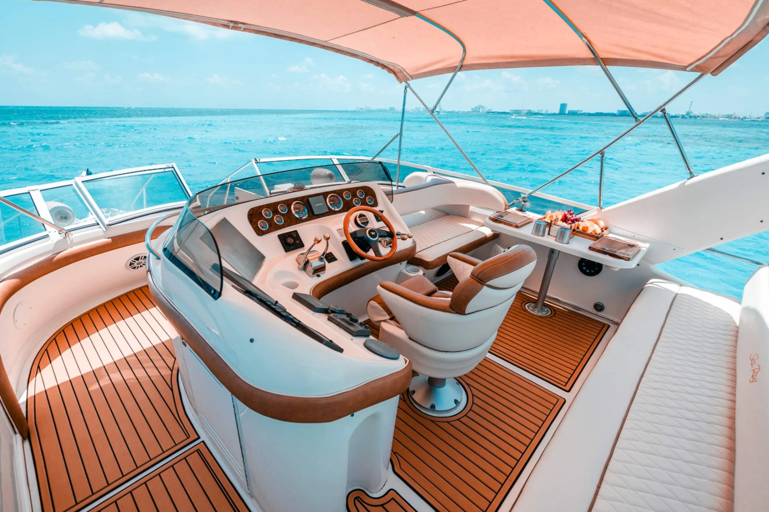 50' Sea Ray (8 Hours) — Aqua Experiences | Yacht Charters & Boat Rentals