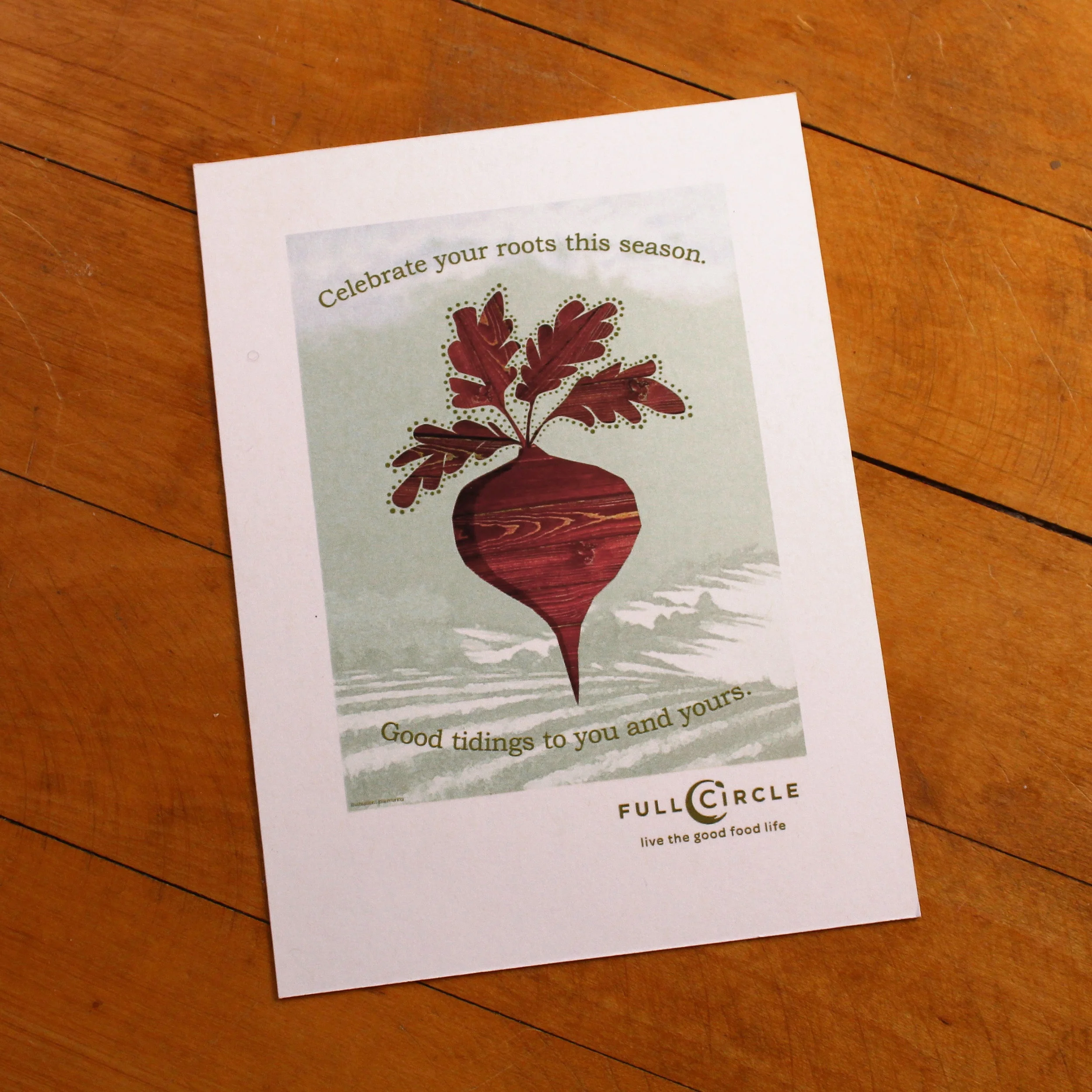 Celebrate your roots holiday card