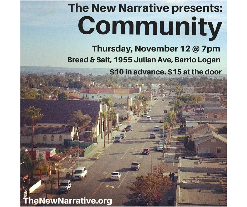 The New Narrative presents: COMMUNITY
