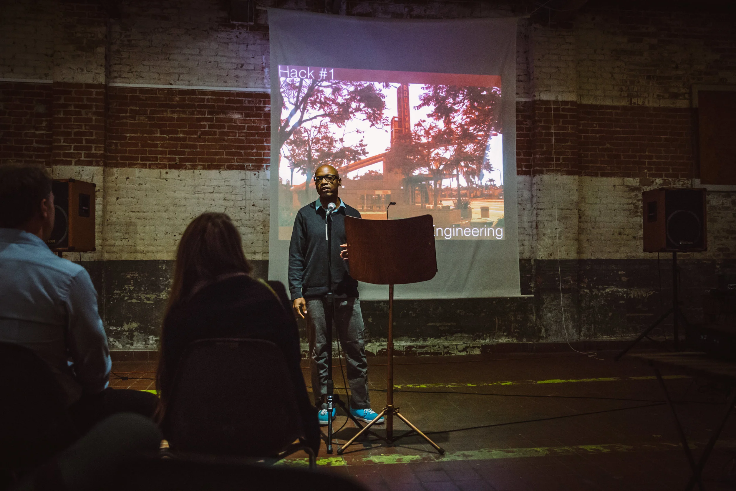 Xavier Leonard shares his story on Community