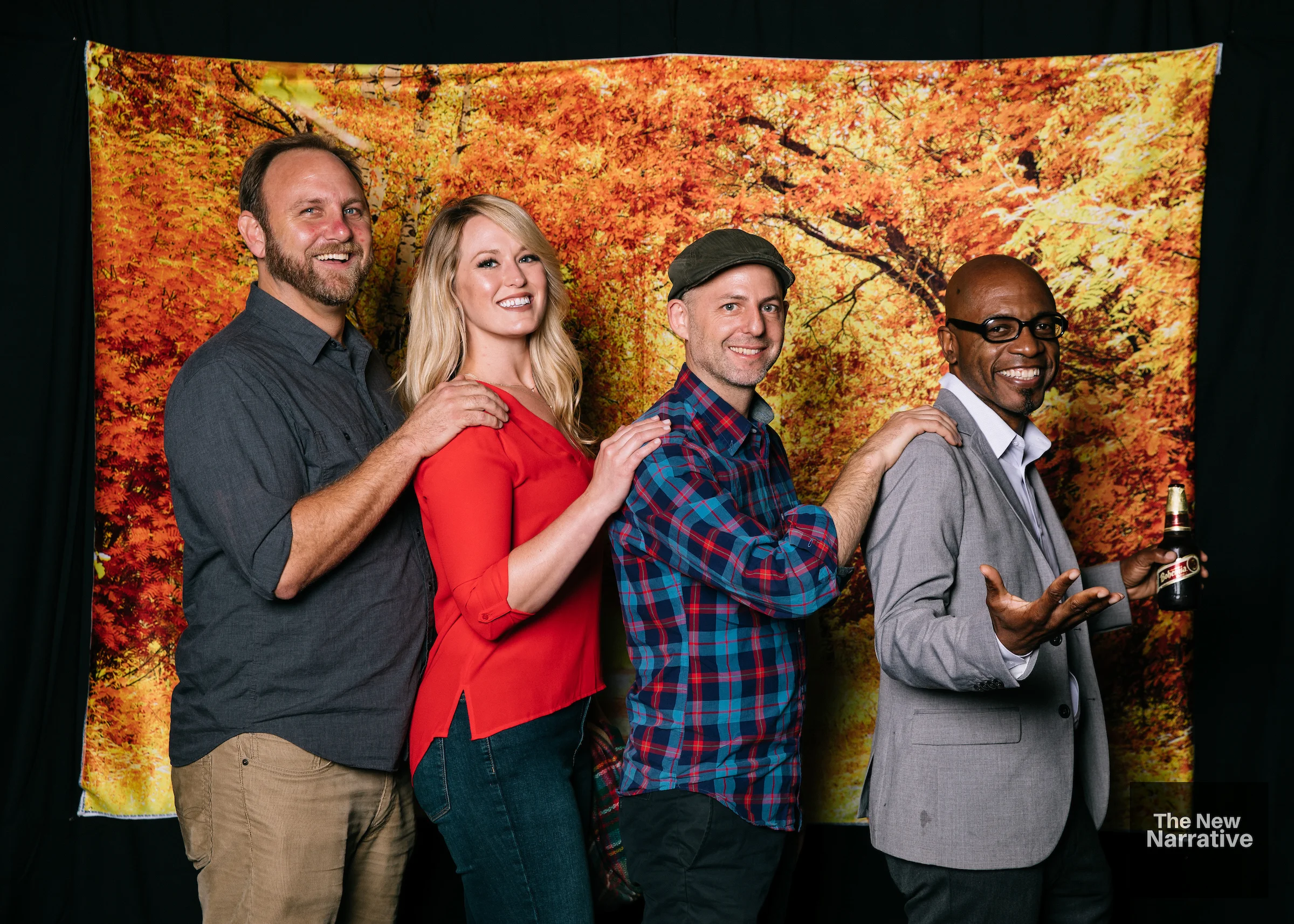 Images from the New Narrative "Family Photo Booth"