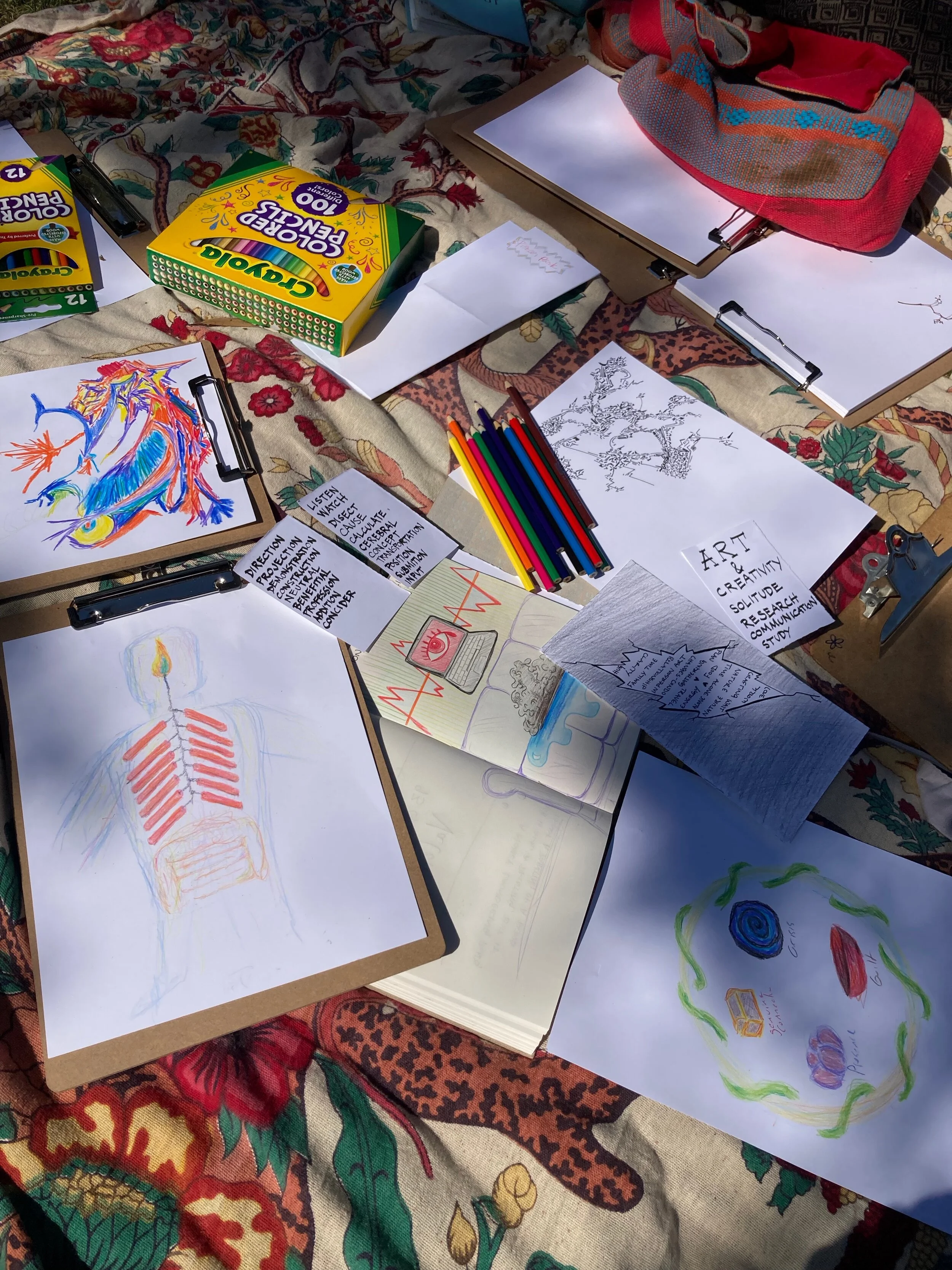 Visual Journal Art Hang: Social Justice