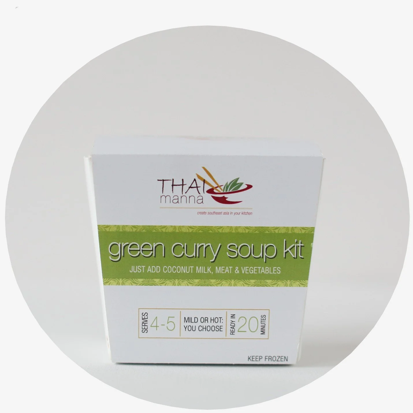 Green Coconut Curry Soup