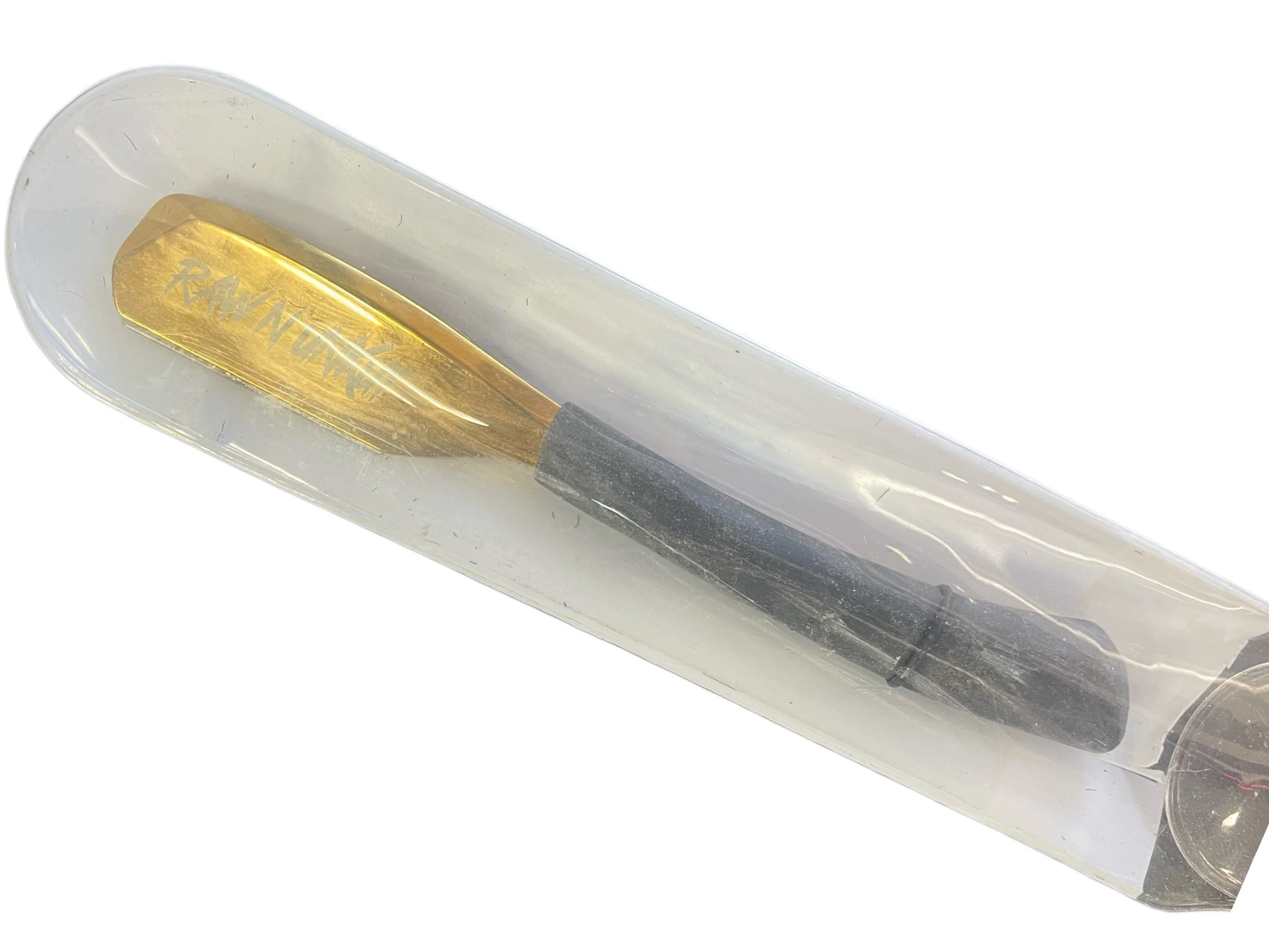 Gold single handle razor holder