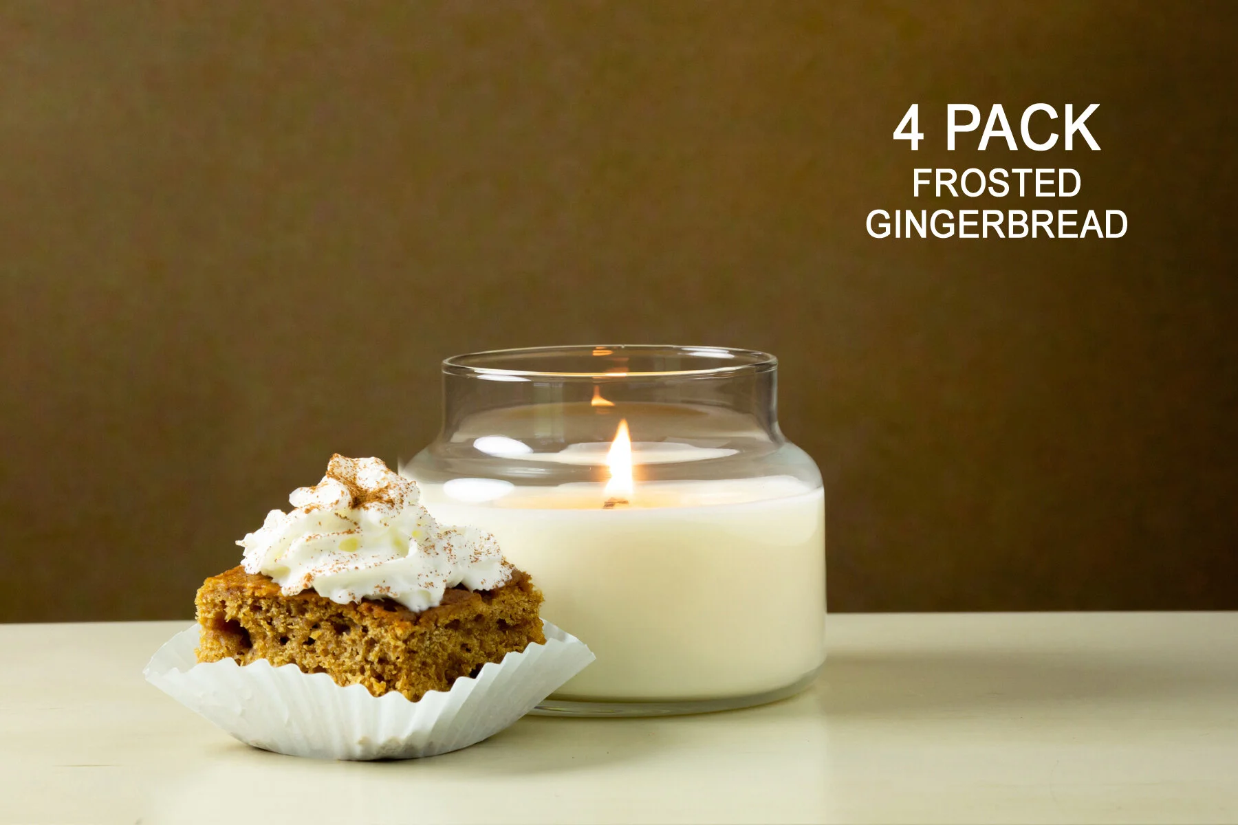 Whirli-Wick™ Frosted Gingerbread Candle Pack Title
