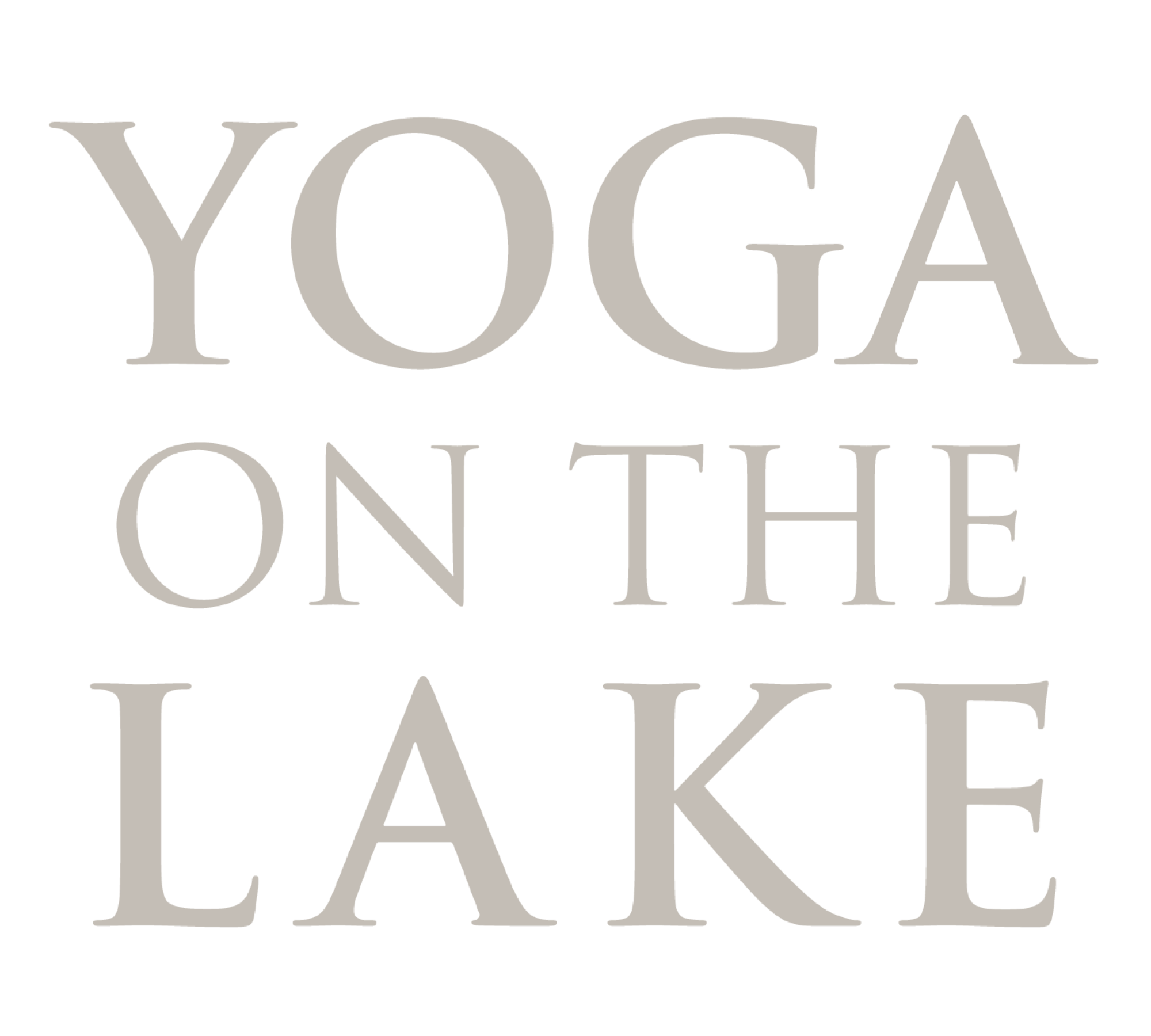 Yoga on the Lake