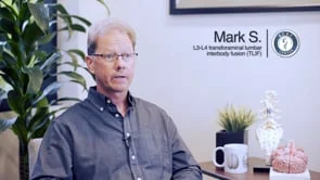 L3-L4 transforaminal lumbar interbody fusion (TLIF) - Mark S