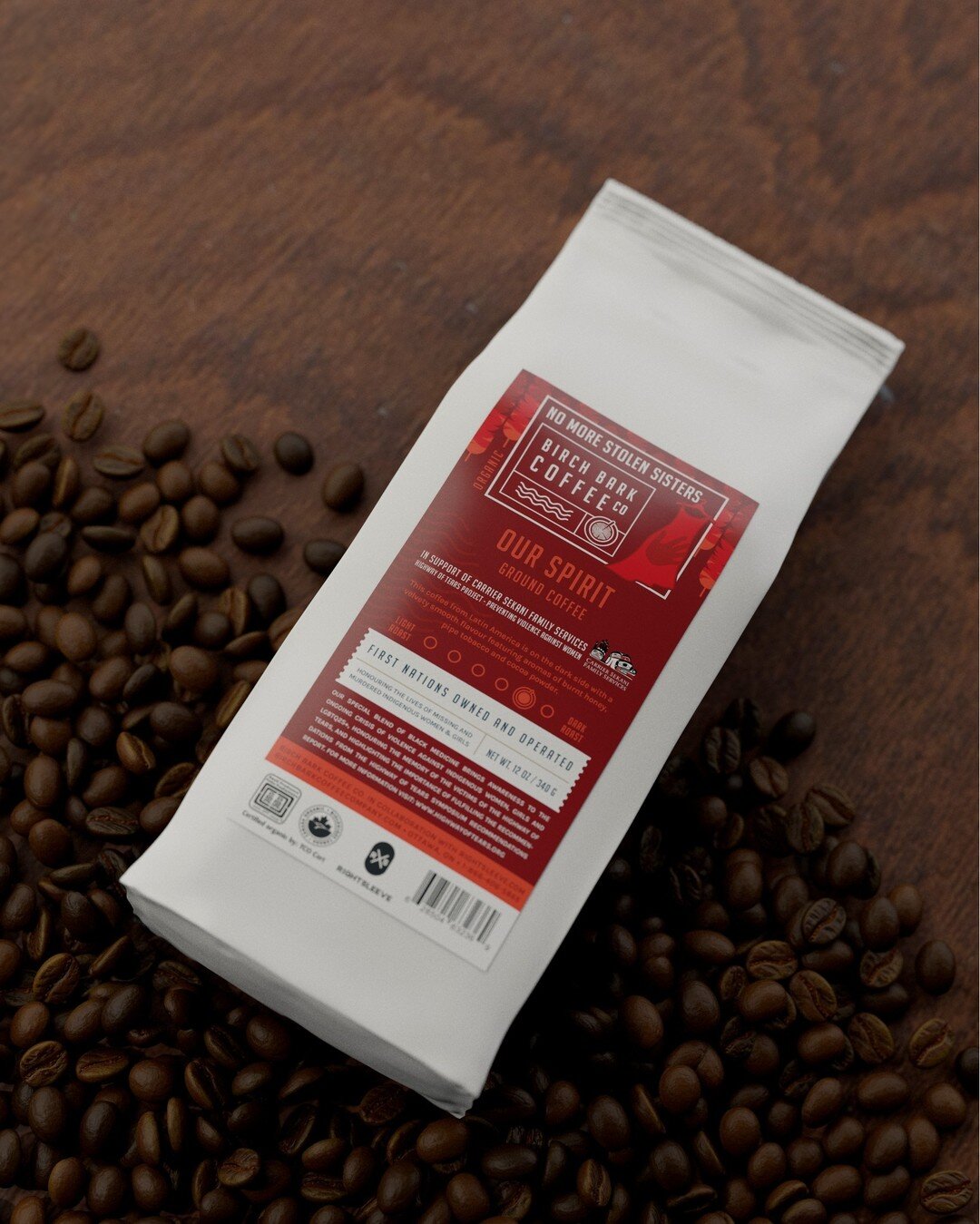 It's the final week to order this very special blend of @birchbarkcoffee! Until May 2, support @carriersekanifamilyservices #HighwayOfTears project (highwayoftears.org) through the purchase of #OURSPIRIT coffee.

Co-brand bags of OUR SPIRIT, and show