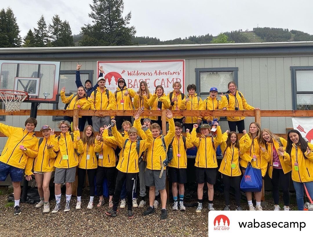 We love to see it! Wilderness Adventures Camp rocking their fresh rain jackets from Camp Rightsleeve! 🌦 Repost &bull; @wabasecamp Rain or shine, we are ready for a summer of fun!!!! 🌦