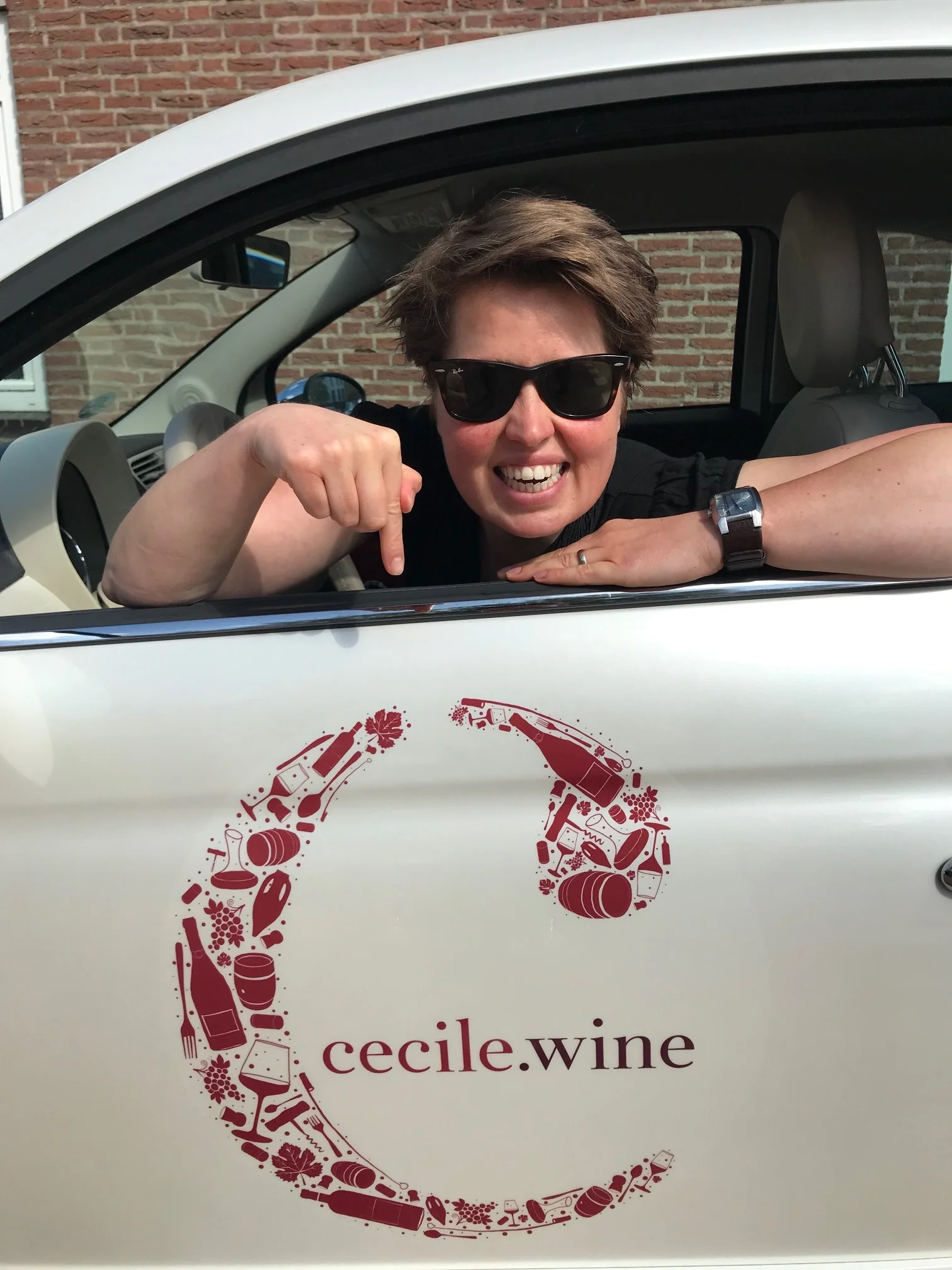 Cecile.wine on the road