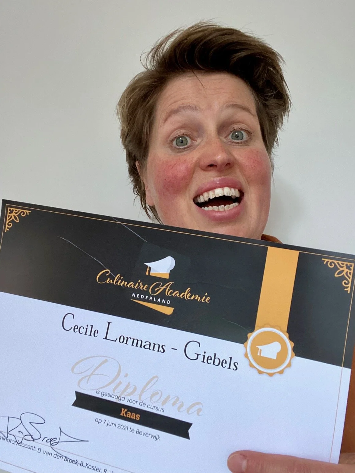 Diploma gastronomische kaascursus in the pocket!