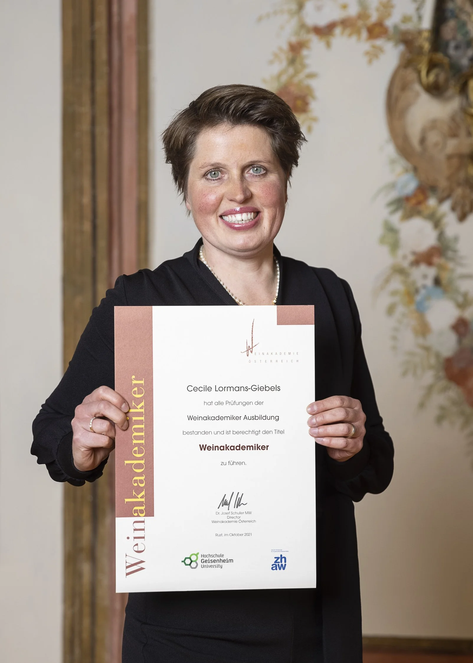 Graduierungsfeier Weinakademiker 2021