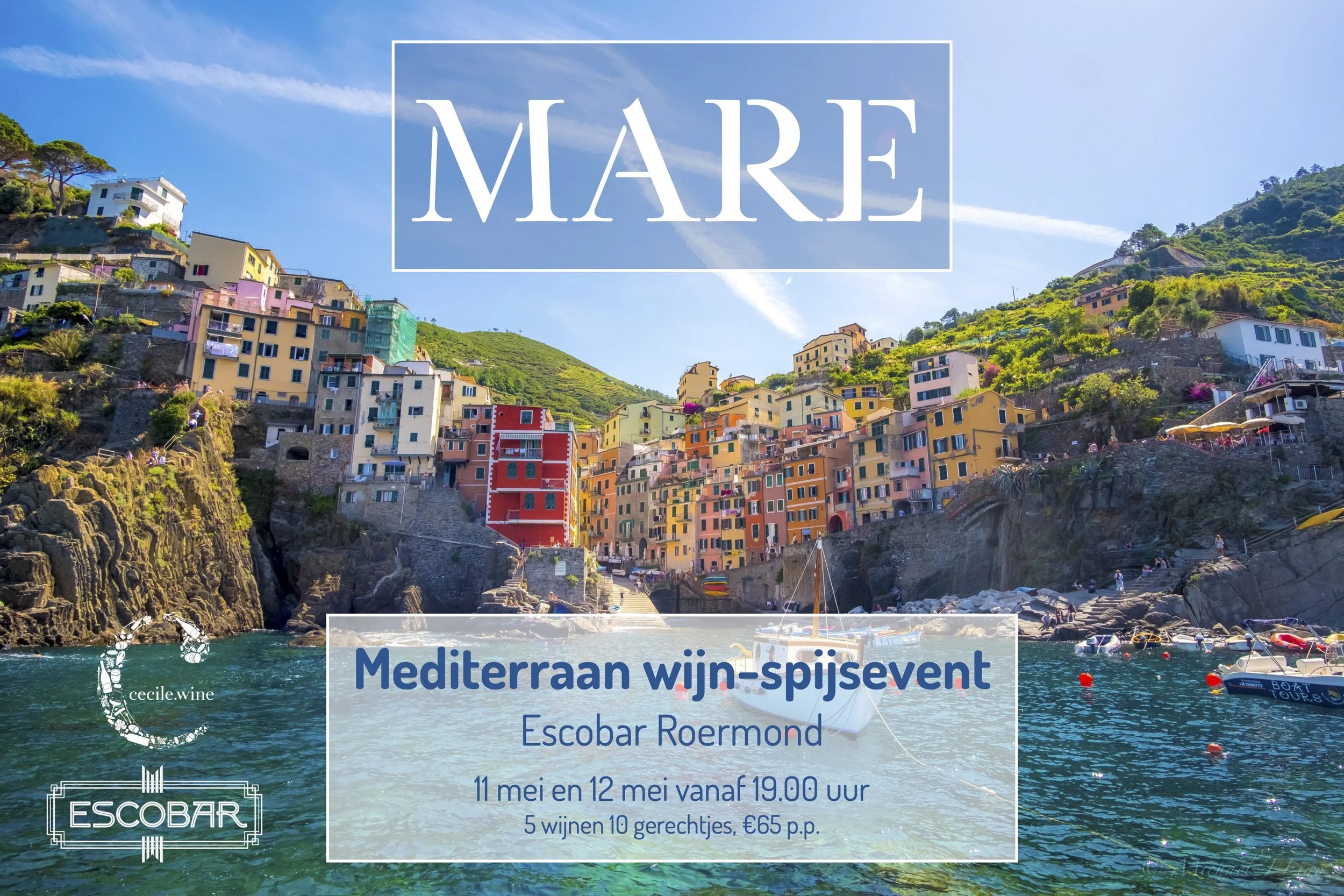 Mediterraan wijn-spijsevent MARE