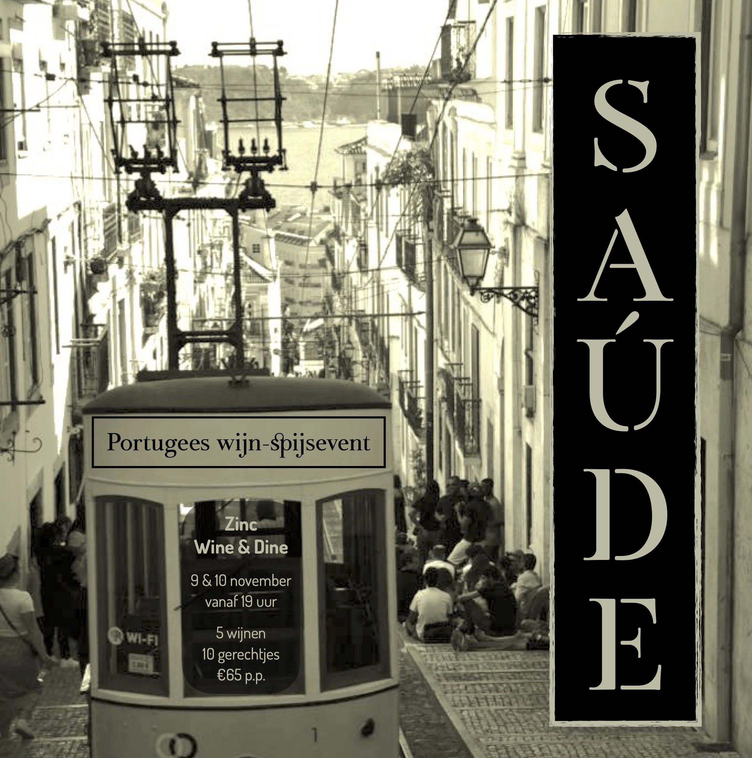 Saúde: Portugees wijn-spijsevent