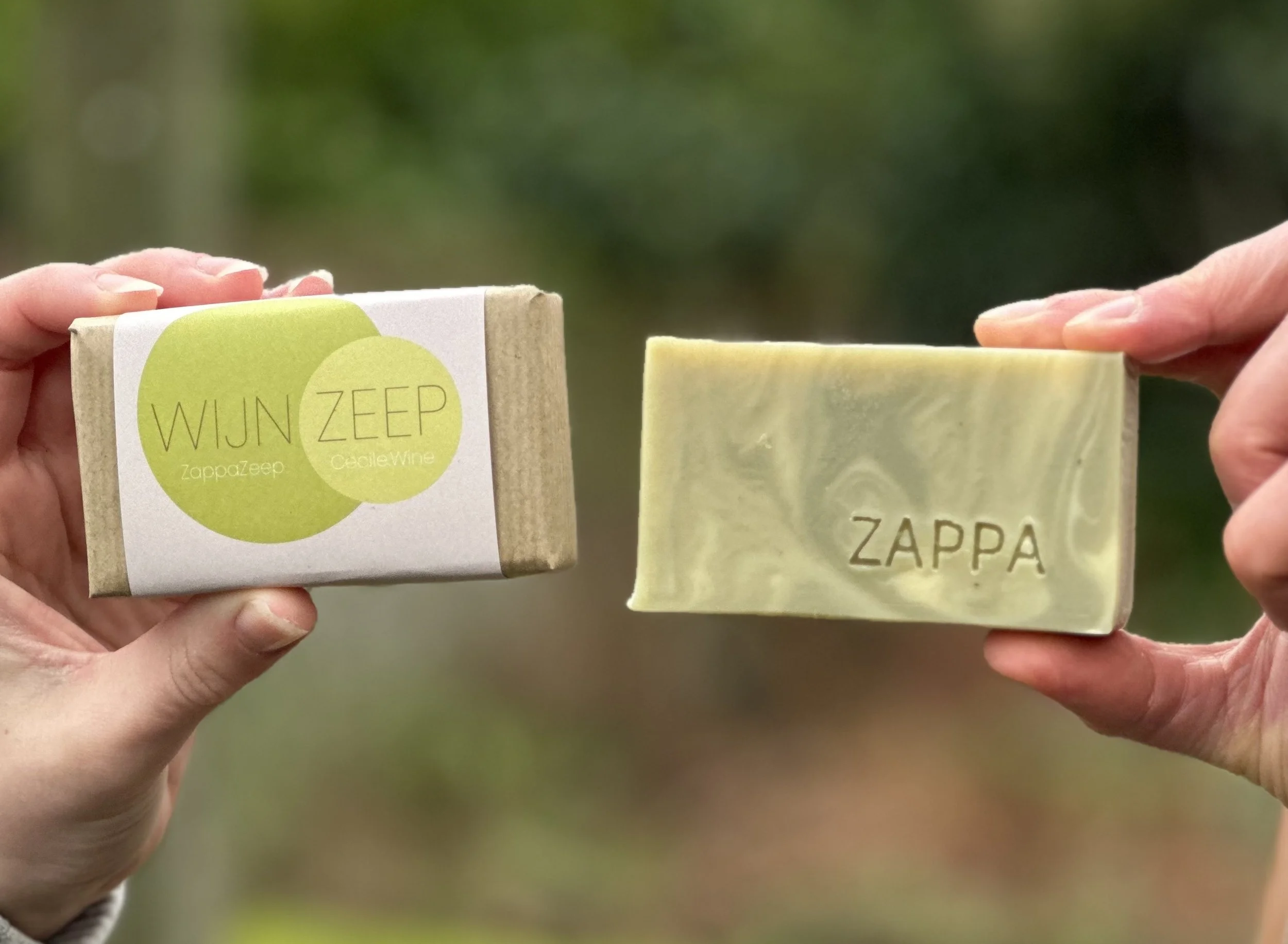 WijnZeep Cecile.wine ZappaZeep zeep presentatie