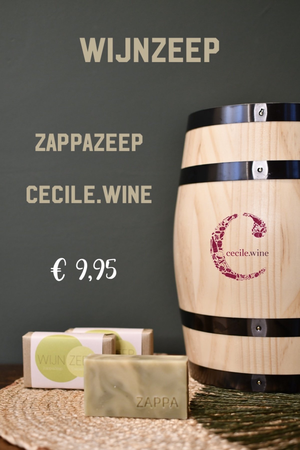 WijnZeep reclameflyer Cecile.wine ZappaZeep