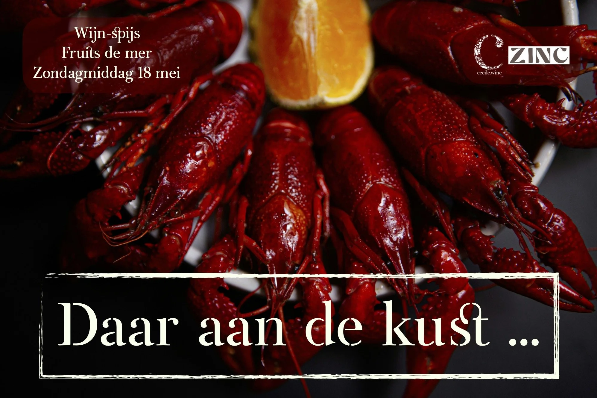 Fruits de mer wijn-spijs 