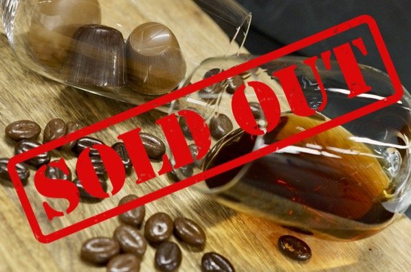 UITVERKOCHT! Wine in choc!  