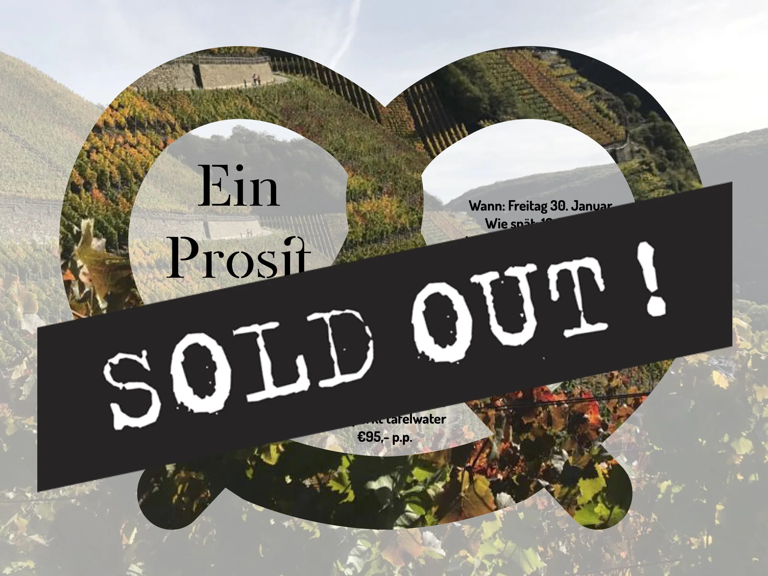 UITVERKOCHT! Hoch die Gläser