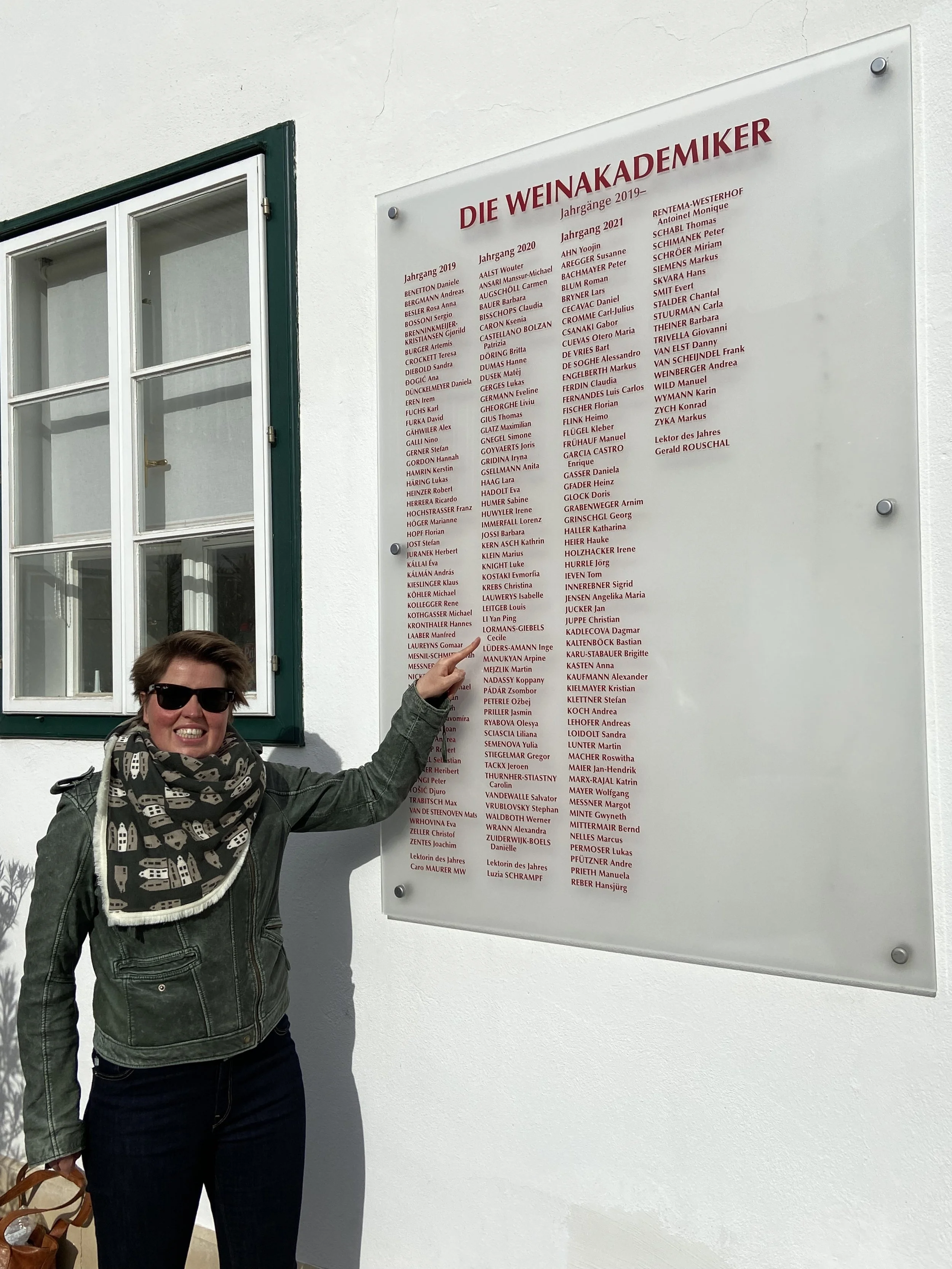 Cecile.wine Weinakademie Österreich in Rust, graduates Weinakademiker