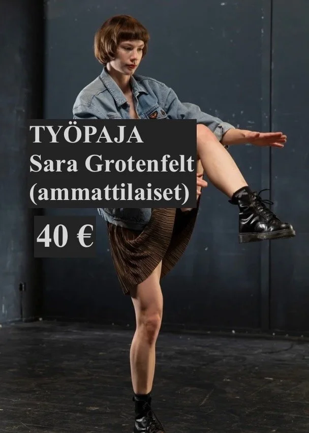 Workshop: Sara Grotenfelt (professionals)