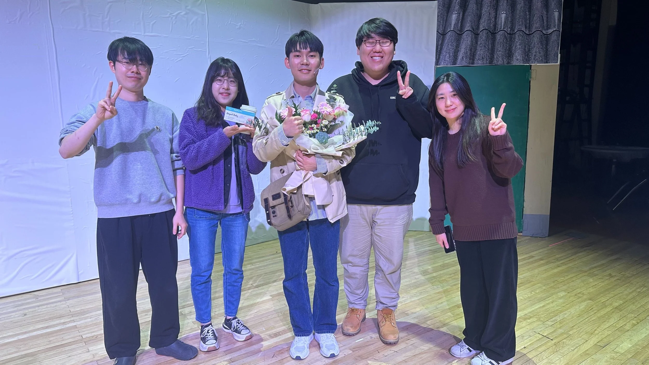 영준이 뮤지컬 공연 축하 나들이
