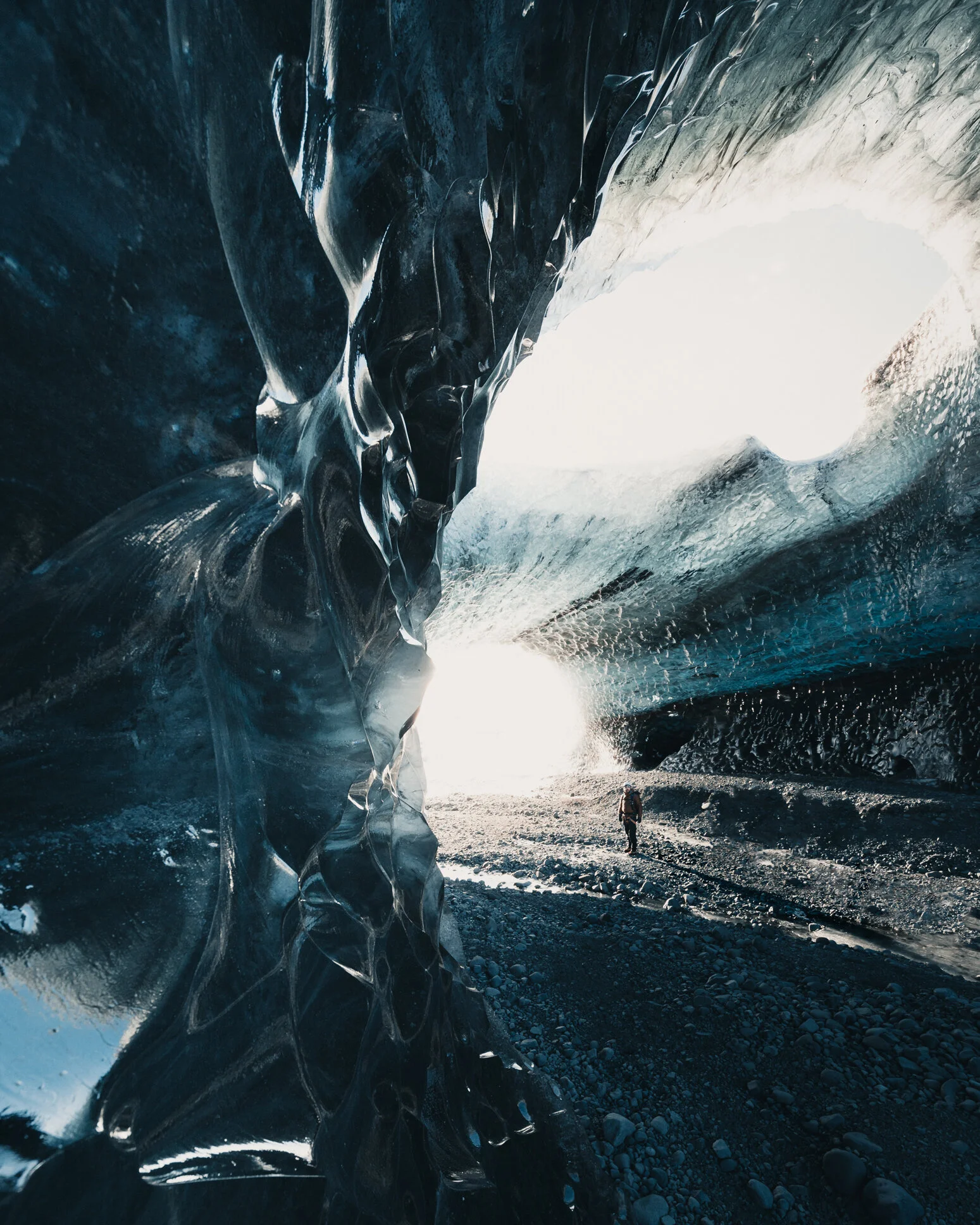 Iceland Ice Cave Print