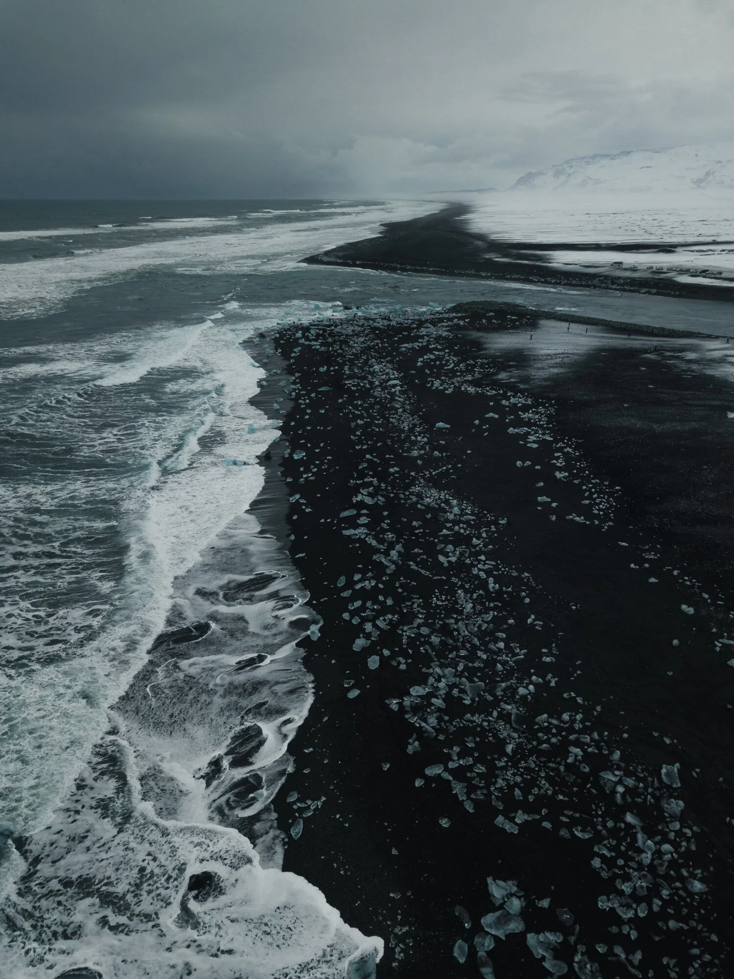 Iceland Diamond Beach Print