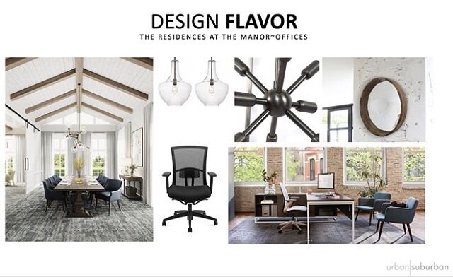 Design Flavor for one of our latest projects!  We&rsquo;re excited to be redoing the offices at The Residences at the Manor in Frederick, MD. Scroll through to see the before images for what&rsquo;s certain to be an amazing transformation! #staytuned