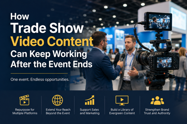 How Trade Show Video Content Can Keep Working After the Event Ends
