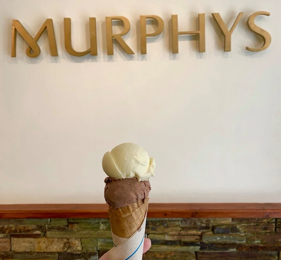 Murphy’s Ice Cream (photo courtesy of my friend, Sarah Moran,