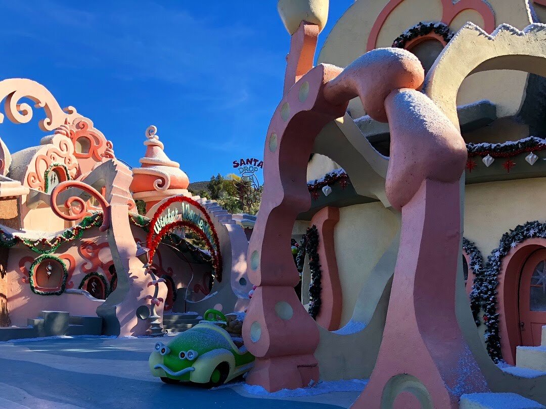 The set of  How The Grinch Stole Christmas.  