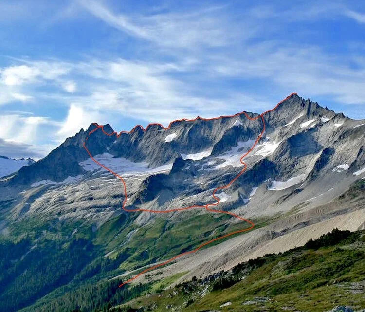 North Cascades - Private Choose Your Boston Basin Summit (4-1/2 day)
