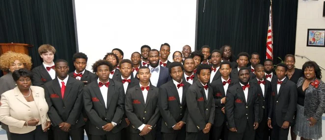 The Malcolm Jenkins Foundation Donates Blazers to Mu Lambda Kappa Mentoring Program