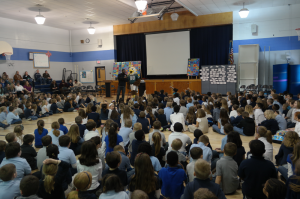 MALCOLM JENKINS MOTIVATES  STUDENTS AT BLACK HISTORY PROGRAM