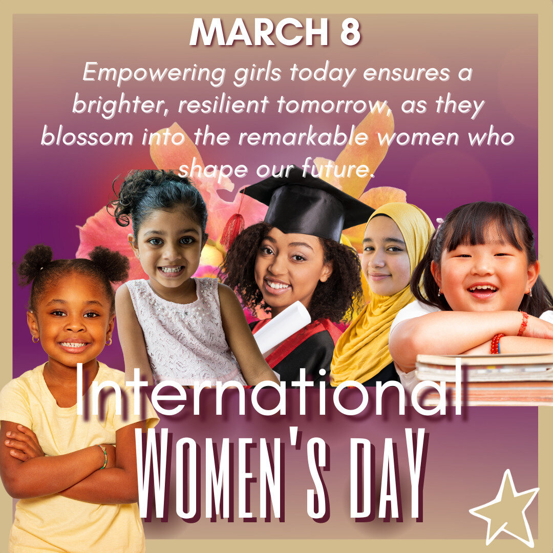 Celebrating International Women's Day! 

Today, let's reflect on the journey from girls to women and the incredible potential each step holds. 

Empowering girls is an investment in a future of strength, resilience, and boundless possibilities. This 