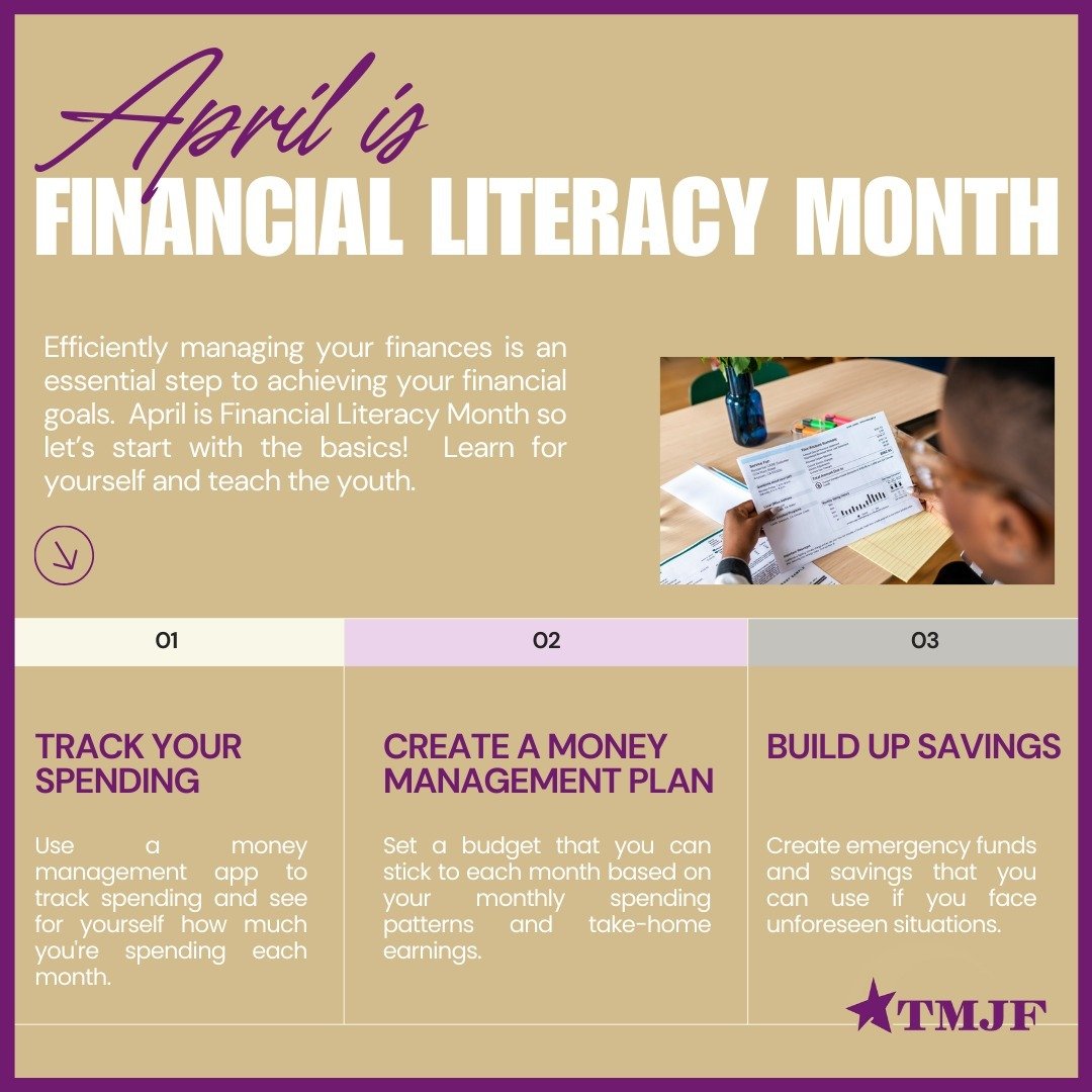 Happy Financial Literacy Month!

This April, let&rsquo;s embark on a journey to build strong financial futures for ourselves and the generations to come! At the Malcolm Jenkins Foundation, we&rsquo;re committed to breaking the cycle of generational p