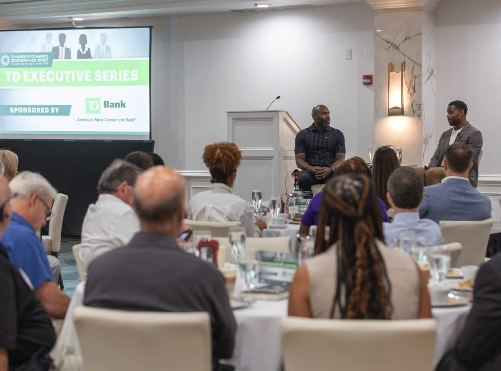 Malcolm Jenkins Inspires at the CCSNJ TD Executive Series
