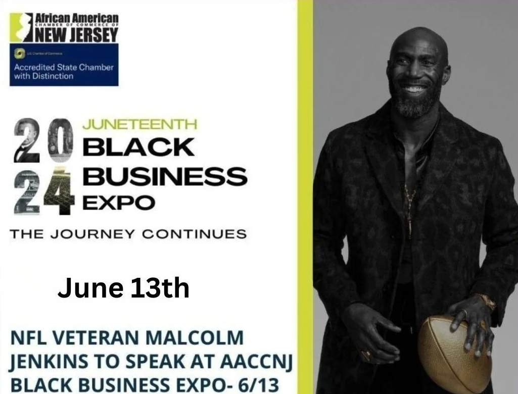 Get Ready for the AACCNJ Juneteenth Black Business Expo with Malcolm Jenkins