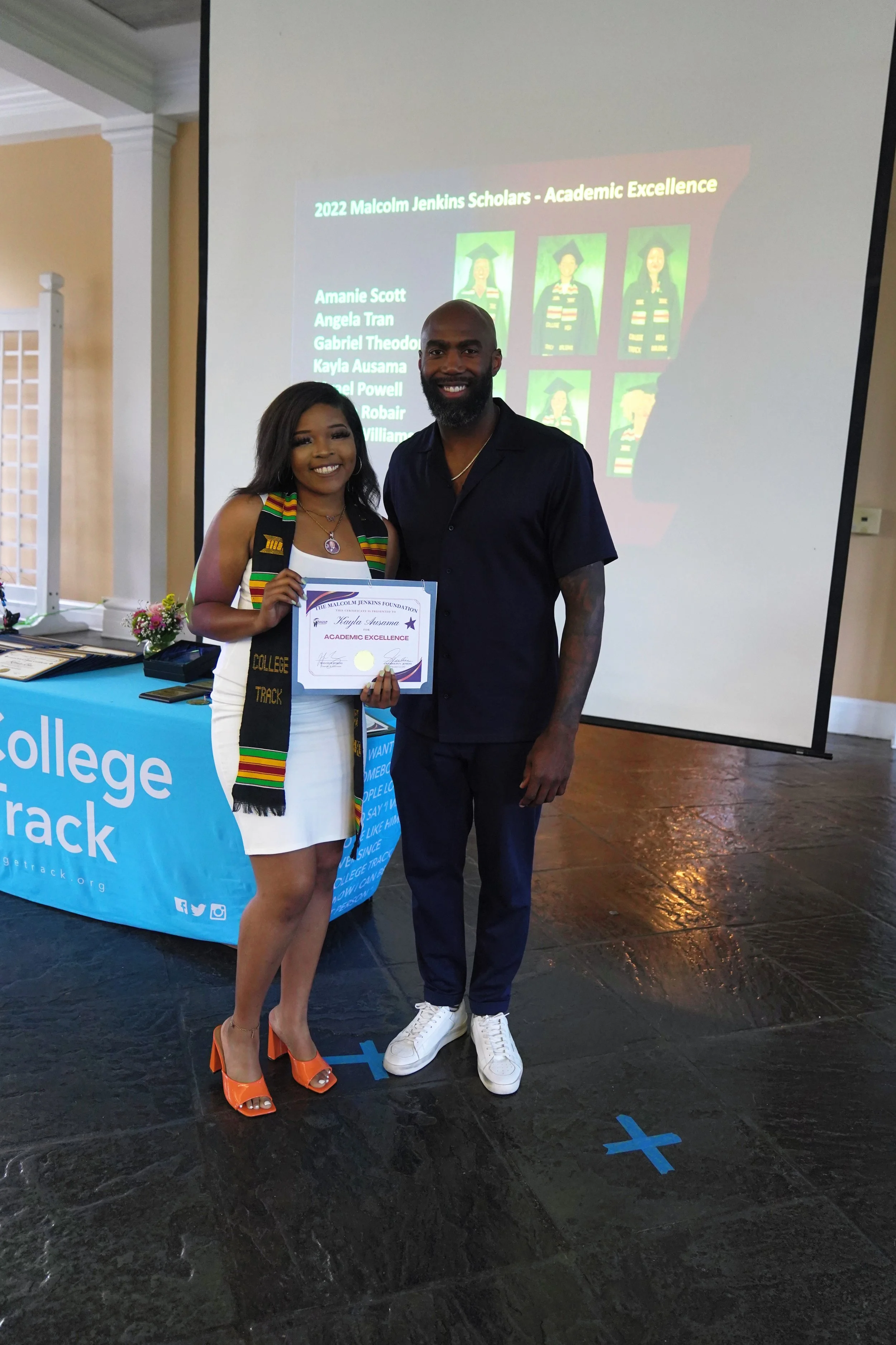 College Track New Orleans and The Malcolm Jenkins Foundation celebrate more than 450 students at “Launch to College and Career”