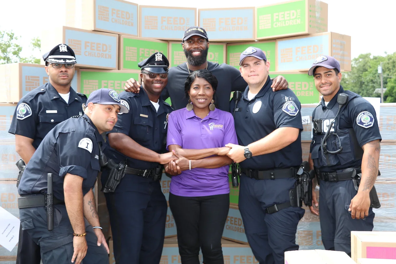 The Malcolm Jenkins Foundation, Feed the Children Unite to Defeat Hunger at Get Ready Fest