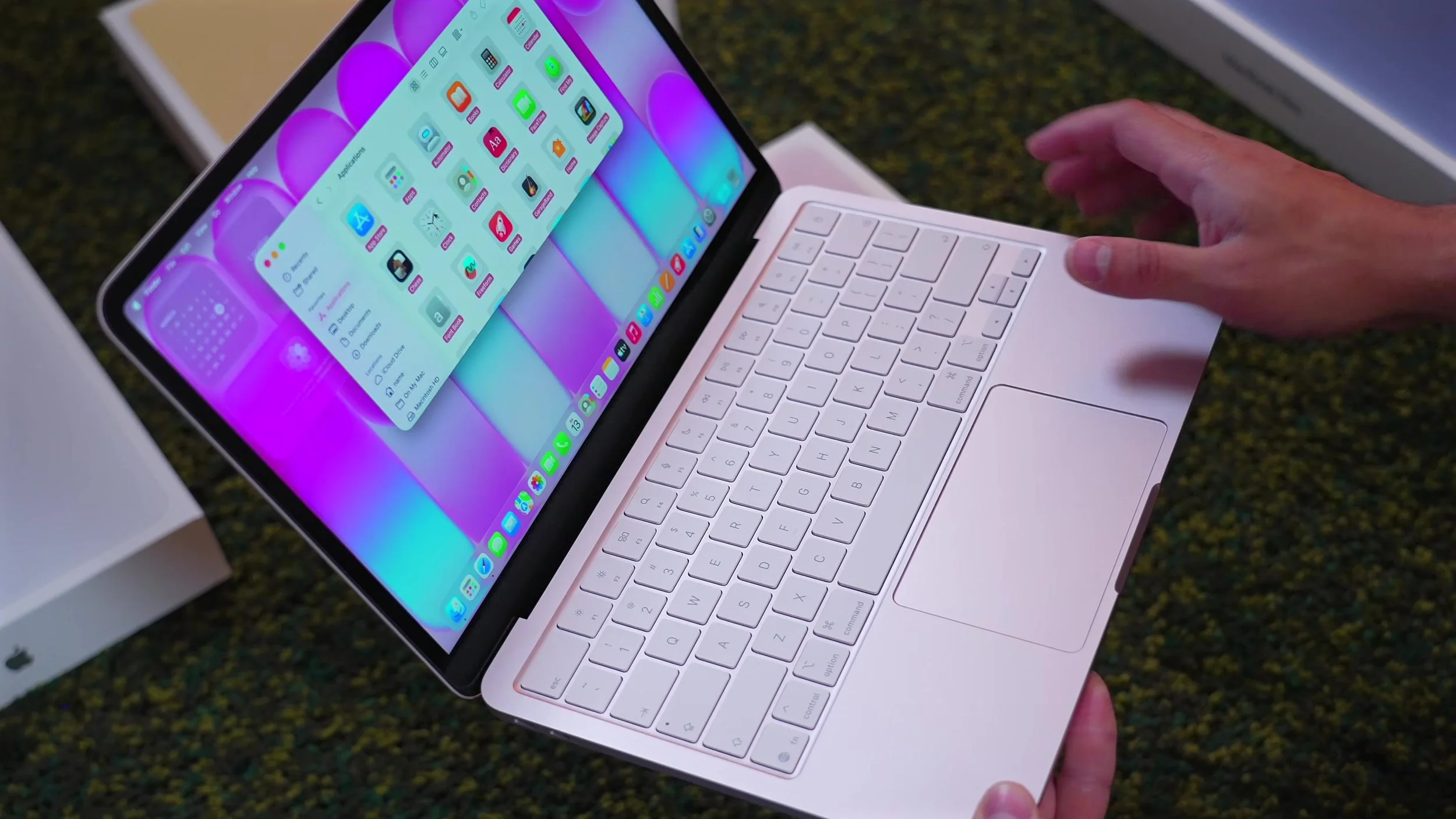 MacBook Neo Blush Pink Unboxing &amp; First Impressions!