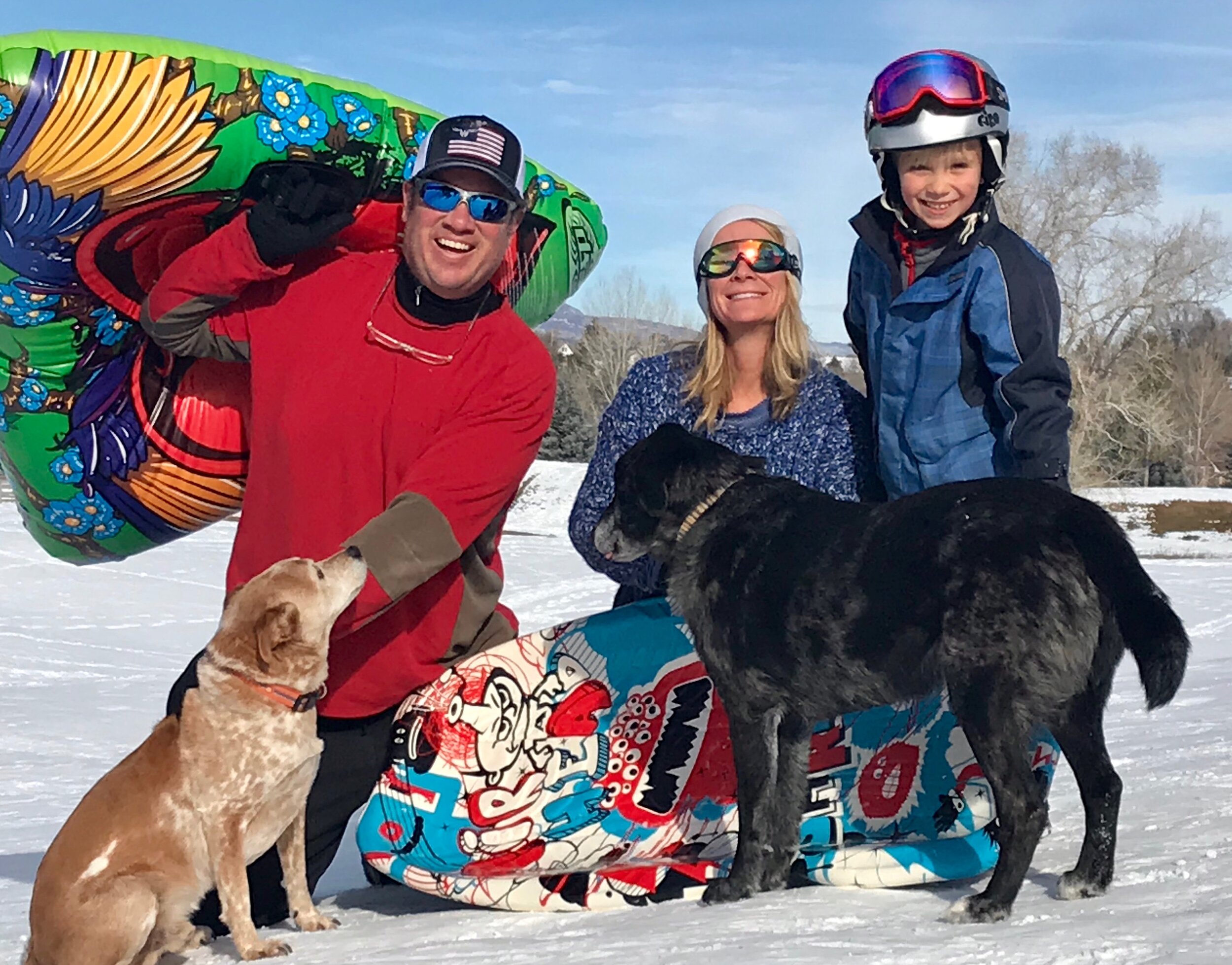 Scott Bayens snowboarding in Colorado