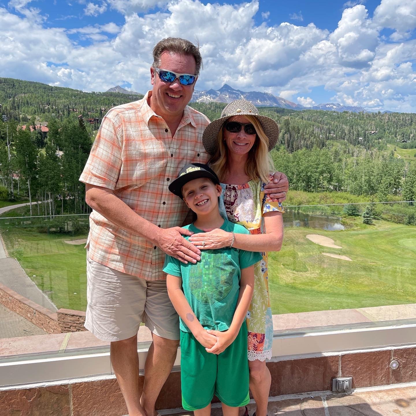 Scott Bayens, Aspen Realtor and family