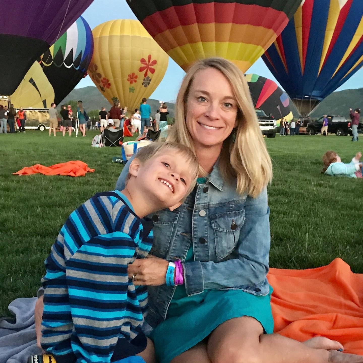 Scott Bayens hot air balloon in Colorado