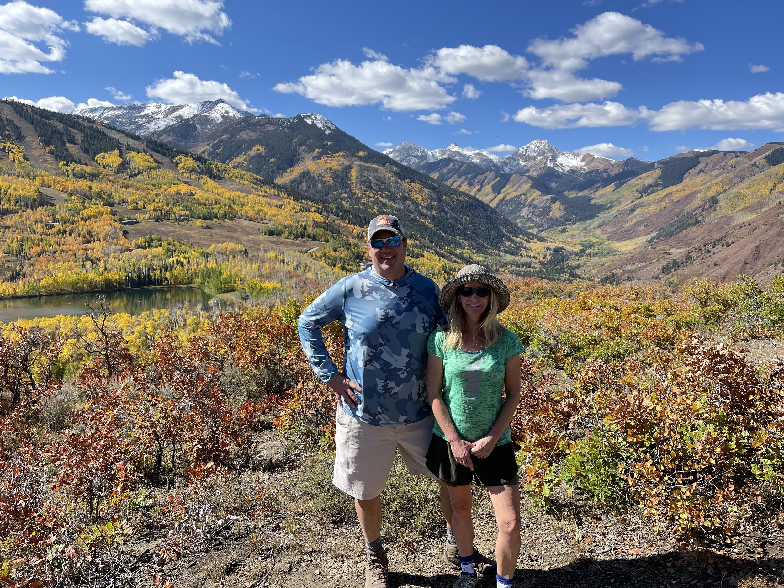 Scott Bayens family hiking in Colorado