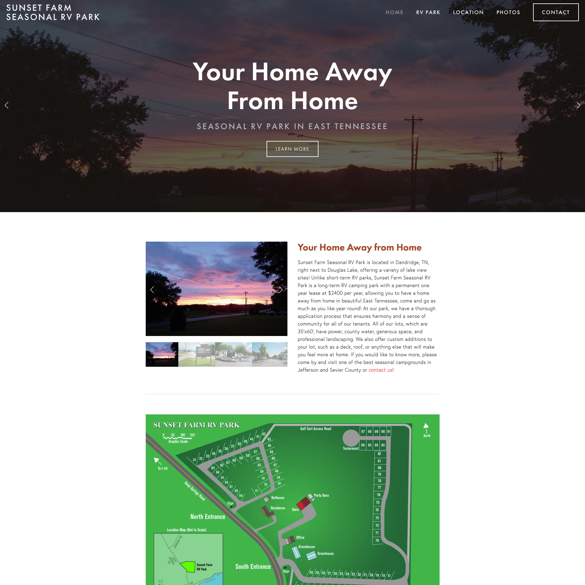 Sunset Farm RV Park — The Thomas Group